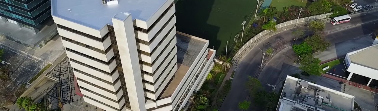 Centro Empresarial Las Américas, Barranquilla — vista aérea